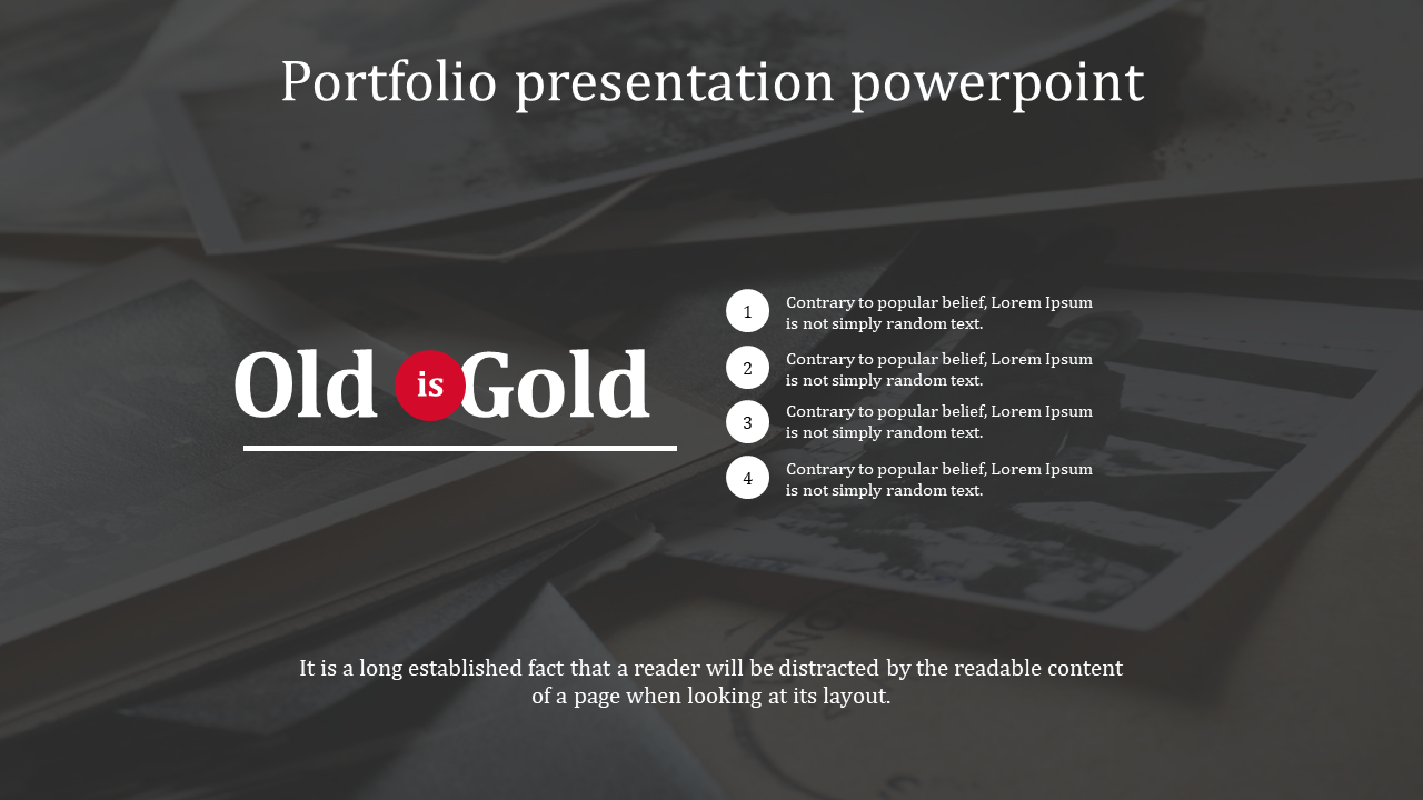 Best Portfolio Presentation PowerPoint Template Designs
